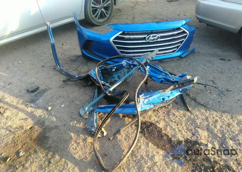 2017 Hyundai Elantra Se из США, поврежденный, VIN 5NPD84LF6HH139856